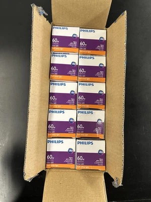 10 PACK PHILIPS 549568 LED Bulb B11 3.3W 300 Lumen 2700K 90CRI 120V Dimmable E12 - Image 1 of 4