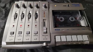 Tascam MF-P01 Analog 4 Track Cassette Recorder with power supply, works - Picture 1 of 12