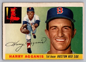 1955 Topps #152 Harry Agnis Red Sox Rookie - Bild 1 von 3