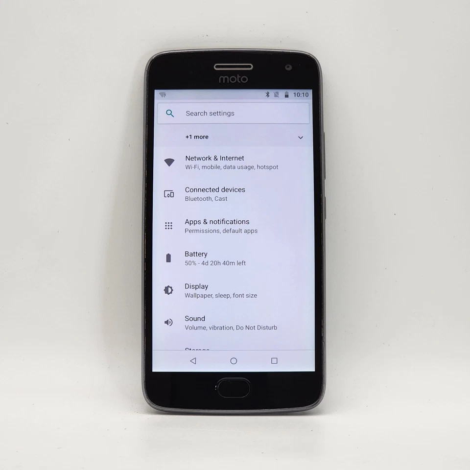 Motorola Moto G5 Plus XT1687 64 ГБ серый (T-Mobile/разблокированный) - Изображение 1 из 4