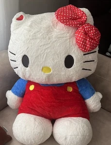 Hello Kitty Plush XXXXL 31” L X 20  1/2 “W Soft Snuggly Limited Rare Hug - Picture 1 of 7