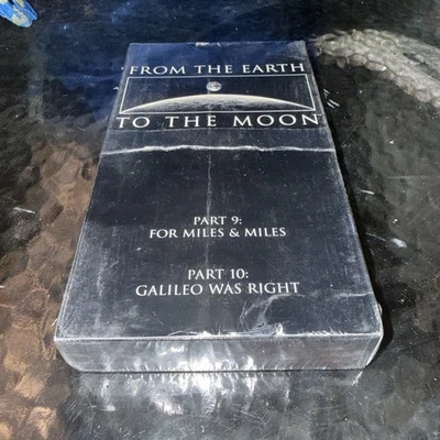 From The Earth To The Moon Part 9 & 10 HBO NASA Space Apollo VHS Tape New Sealed - Image 1 of 4