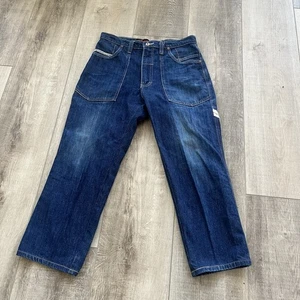 Vintage Vintage 90s PNB NATION blue BAGGY Hip Hop Jeans 32x25 STREET GAME ALL STARS - Bild 1 von 13