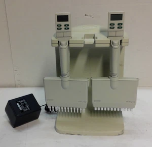 Rainin E3 Schnellladestation mit 2x EDP3-Plus 12 Mehrkanal Digitalpipetten - Bild 1 von 7