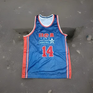 CHARLES BARKLEY 1992 DREAM TEAM CUSTOM STITCHED USA TRIKOT GRÖSSE XL - Bild 1 von 5