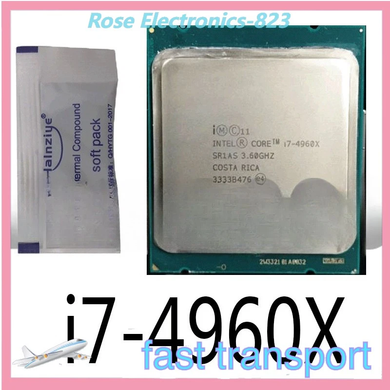 Intel Core i7-4960X 3.6GHz 6Core 130W 15MB 12Thread LGA2011 Processor - Image 1 of 1