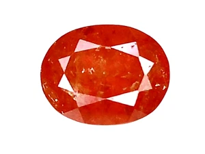 1.85cts Red orange natural spessartite garnet Oval cut loose gemstones - Picture 1 of 3