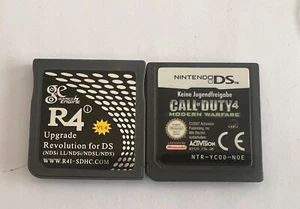 Call of Duty 4-Modern Warfare (Dt.) (Nintendo DS, 2007) und R4 Card - Bild 1 von 1