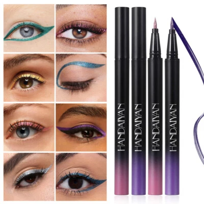 Liquid-Eyeliner Metallic Color Waterproof Pearlescent Colorful Eyeliner Cosmet 」 - Image 1 of 4