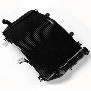 Black Radiator Engine Cooling Fit For Suzuki GSXR1000 GSX-R1000 03-04 2003 2004 - Picture 1 of 7