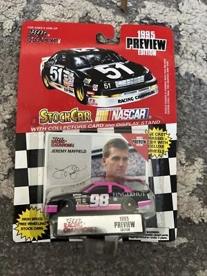 1:64 1995 Racing Champions “Preview Edition” Jeremy Mayfield Fingerhut Die Cast Foto 1 de 4