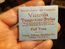 Antique Victor Victrola TUNGS-TONE Sample Full Tone Salesman Sample Dealer Pack