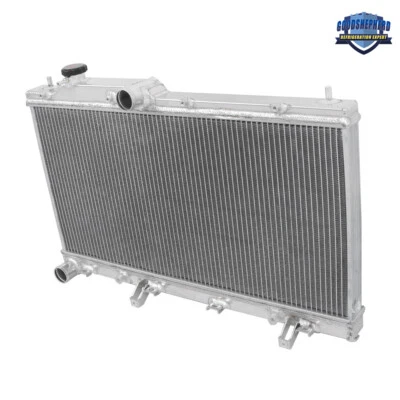 Radiador de aluminio completo apto para Subaru Forester 2009-2013 2005-2014 Legacy 3 filas Foto 1 de 4