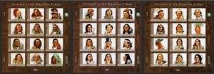 MARSHALL ISLANDS, SCOTT # 937, 960 & 987, SET 3 MNH SHEETS AMERICAN INDIANS 2011 - Bild 1 von 4