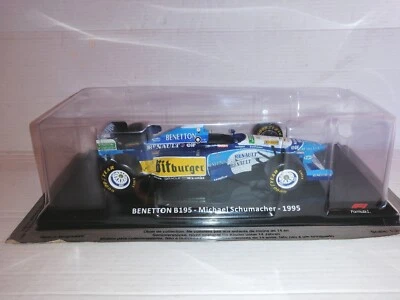 BENETTON B195 MICHAEL SCHUMACHER 1995 FORMULA1 SCALA 1/24  - Immagine 1 di 3