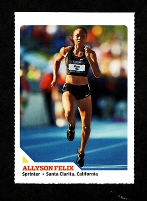 2010 年儿童体育画报 ALLYSON FELIX 奥林匹克美国 Sprinter RC 名人堂 — 第 1/2 张图片
