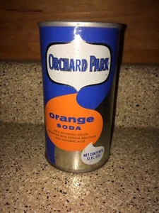Vintage Orchard Park Orange Soda Can (Empty Error) 1970’s - Chicago - Bild 1 von 6
