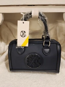 CXL by Christian Lacroix Sydney Mico Barrel Bag Navy NWT MSRP $98 Crossbody - Picture 1 of 11