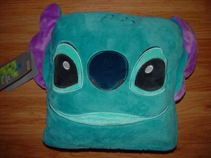 Disney Stitch Fleece Throw Pillow Blanket 50" x 50" NWT - Picture 1 of 4