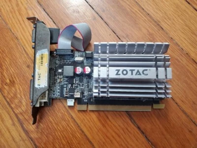 ZOTAC NVIDIA GeForce GT 730 2GB DDR3 PCI-E Video Graphic Card - GPU651 - Image 1 of 2