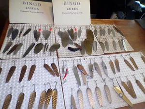 ENORME LOTTO Esche cucchiaio BINGO vintage - Foto 1 di 6