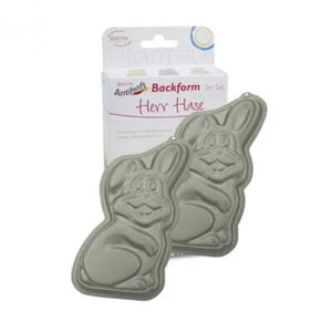 Motivbackform Herr Hase Mini Set 2 tlg Städter Kuchen Backen Ostern Tier - Bild 1 von 4