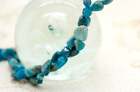 Natural Blue Apatite Smooth Rough Nugget Chips Gemstone Beads PG232