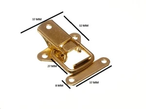 Case Catch Toggle Box Chest Latch 45mm EB + Fixings Pack Of 6 - Picture 1 of 1