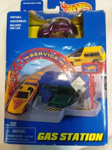 New! Hot Wheels GAS STATION - VW PURPLE Bug - Picture 1 of 1