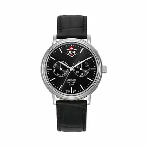 JDM Military JDM-WG003-08 Echo black Jacques du Manoir swiss Men's Watch NEW - Picture 1 of 4