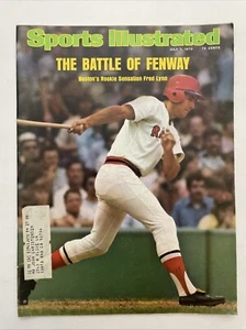 Sports Illustrated July 7, 1975 Fred Lynn Boston Red Sox First Cover - Picture 1 of 1