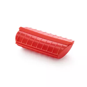 Lekue Steam Case for 1-2 People, Microwave and Oven Safe, Red - Picture 1 of 5