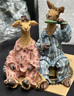 Boyd's Bears & Friends Figurine Dolly And Ollie Llama Pajama-Rama #2441 In Box