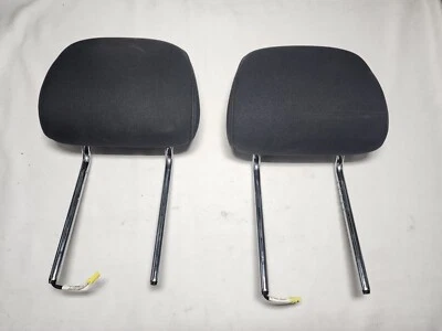 2010 - 2013 Jeep Liberty / Dodge Nitro Front Active Head Rests (OEM) Black Cloth - Image 1 of 4