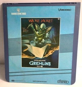The Gremlins Steven Spielberg Classic 80’s CED Videodisc Movie Very Clean Cond. - Picture 1 of 2