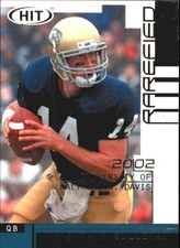 2002 SAGE HIT Rarefied Silver Football Card Pick