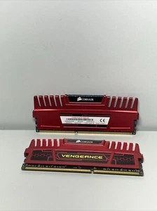 8GB Corsair Vengeance 2x4GB CMZ8GX3M2A1600C9R 1600Mz 9-9-9-24 DDR3 Gaming Memory - Picture 1 of 7