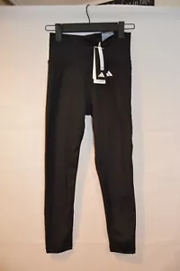 Adidas Aeroready Leggings Nero, Small Tight Fit Hi-Rise 7/8 Stile HS9931 - Foto 1 di 6
