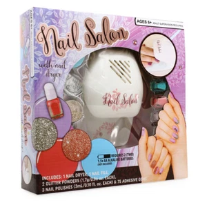 Nail Salon Kit With Nail Dryer - For Pro-Quality Manicures At Home. Gift Idea    - Picture 1 of 3