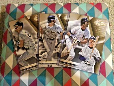 Don Mattingly #71  lot of all 3 Classes - 09/10 made 2018 Topps Gold Label 5x7 - Image 1 of 4