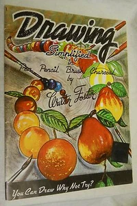Walter Foster # 1: Drawing Simplified in Pen, Pencil, Brush, Charcoal (PB, Illus - Imagen 1 de 4
