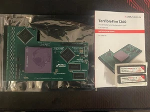 Amiga 1200 Turbo Card TF1260 + pełnowartościowy 68060 RC CPU + karta WiFi PCMCIA - Zdjęcie 1 z 2