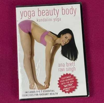 Yoga Beauty Body DVD Kundalini Yoga with Ana Brett & Ravi Singh New Sealed 2008 Foto 1 de 2