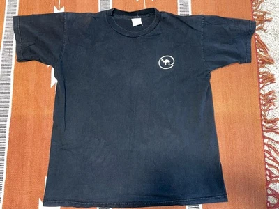 Camiseta negra vintage 1997 Camel Cigarettes Where It's At Logo para hombre XL bonita decoloración Foto 1 de 4