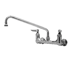 Doppel-Pantry-Wasserhahn, Wandmontage, 8 mittig, 12, chrom - Bild 1 von 1