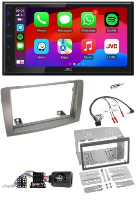 JVC Bluetooth USB Lenkrad 2DIN DAB Autoradio für Lancia Musa 2004-2012 - Bild 1 von 4