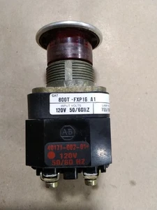Allen Bradley 800T-FXP16 A1 Red Pushbutton E28 - Picture 1 of 3