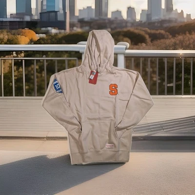 Syracuse Orange Hoodie Size M Mitchell & Ness Yankee Stadium Anniversary, NWT  - Image 1 of 4