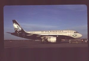 Orig 35mm airline slide US Airways A319-112 Eagles c/s N709UW - Picture 1 of 1