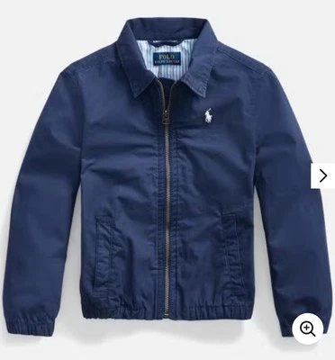 Polo Ralph Lauren Boys' Bayport Navy Blue Jacket - Newport Navy - M (10yr) - Image 1 of 4